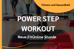 Power Step Workout - neue FitOnline-Stunde